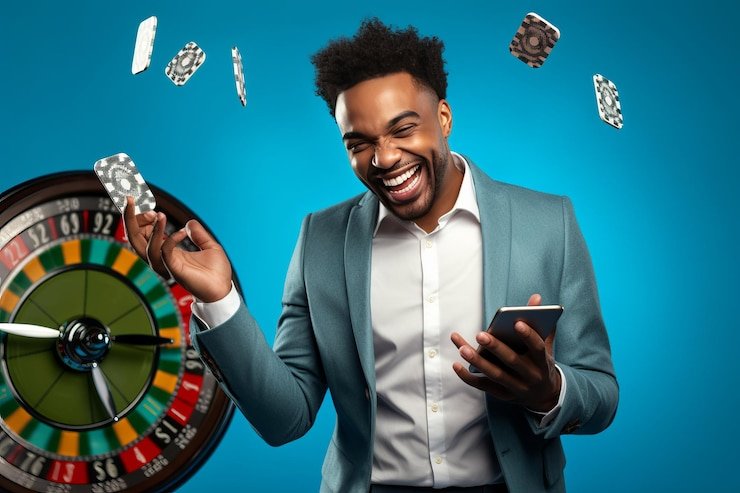 Tampilan dasbor platform dengan opsi permainan sepak bola dan kasino